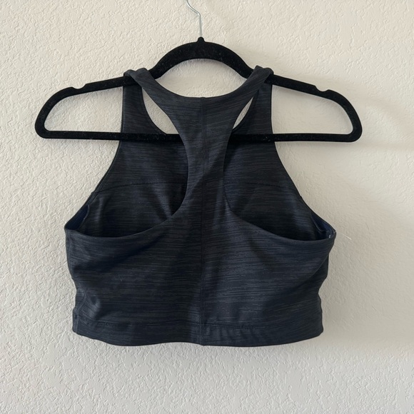 Outdoor Voices TechSweat™ Crop Top in Medium in Black - Picture 7 of 8